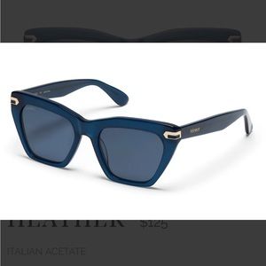 Feroce Heather Sunglasses in Marine NWOT